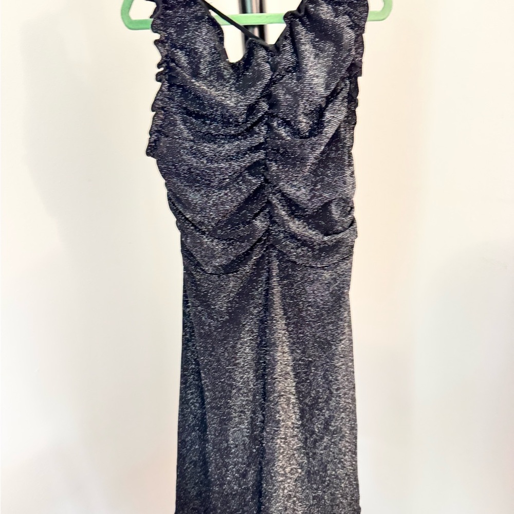 Forever 21 Shimmering Black Kids Dress, Size 9-10